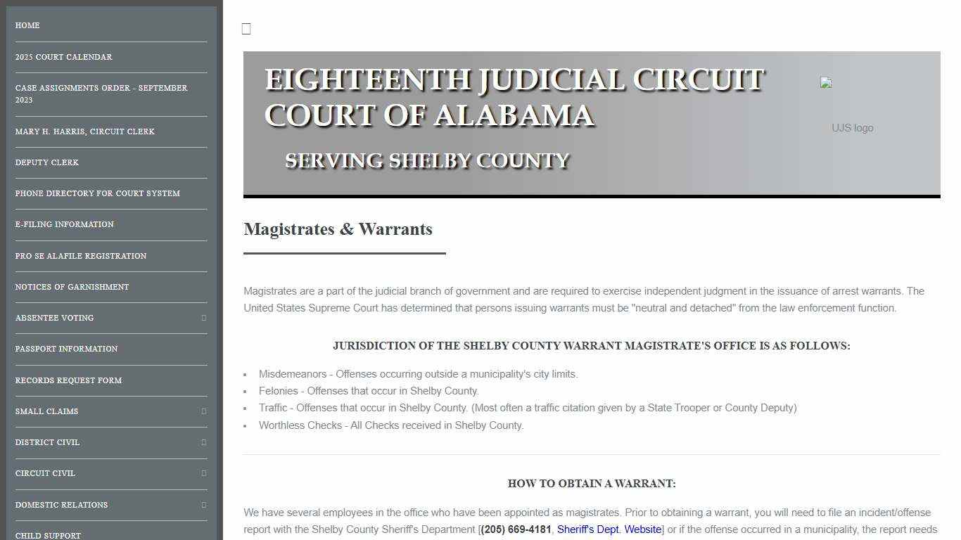 Welcome to the Shelby County Circuit Clerk's Office